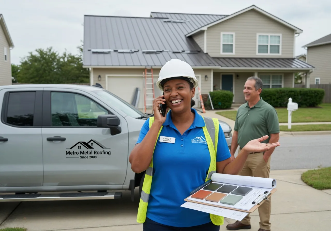Storm Damage Metal Roof Repair in Trenton, ND